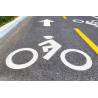 Weiße Verkehrsfarbe für befestigte Straßen und Radwege ST1041