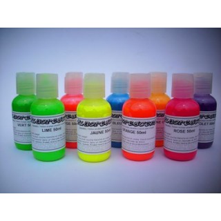 Fluoreszierende Autolacke125ml