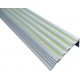 Photolumineszierende Treppenkante aus Aluminium