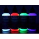 Schwarzlicht unsichtbarer fluoreszierender 4 sonderFarben