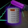 FLUORESZIERENDE ULTRAVIOLETTE EPOXY FARBE FÜR BÖDEN UND WÄNDE