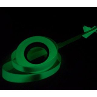 Phosphoreszierendes Klebeband, Meterware