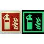 PHOTOLUMINESZIERENDES FEUERLÖSCHER-SCHILD - F001