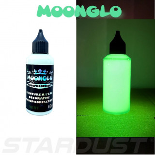 Phosphoreszierende Wasserfarbe MOONGLO 60ml