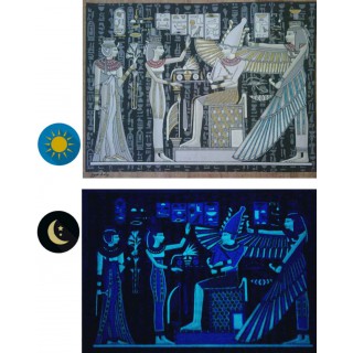 Phosphoreszierenden Papyrus "alten &Auml;gypten Kollektion" &ndash; 10 Fresken 