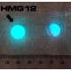 Kleinem durchstochen phosphoreszierendem Perlmutt - 6 mm 8mm 12mm 16mm