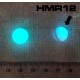 Kleinem durchstochen phosphoreszierendem Perlmutt - 6 mm 8mm 12mm 16mm