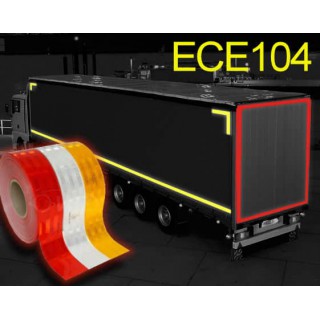 LKW und Anh&auml;nger Reflektorstreifen Klasse C ECE 104 &ndash; 5cm x 50m / 5cmx10m