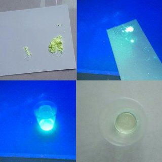 Unsichtbar und l&ouml;slich fluoreszierende Farbstoff 