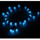 Türkis fluoreszierendes Knöchelarmband