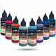 WPU Stardust Pro Airbrush-Farben – 35 Metallic-Farben
