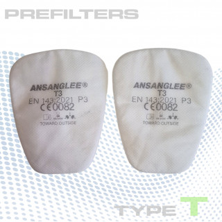 Professioneller P3-Vorfilter f&uuml;r Lackiermasken