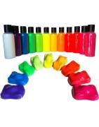 FLUORESZIERENDE FARBEN